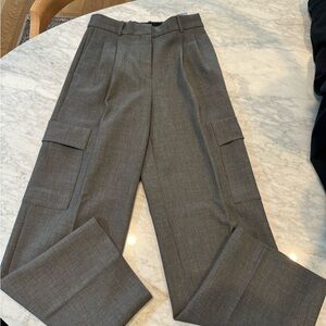 Babaton Spotlight cargo, size 2 heather dark grey, like new